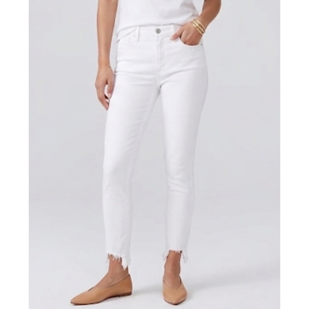 AG Adriano Goldschmied "The Farrah Skinny Ankle" High-Rise Jeans